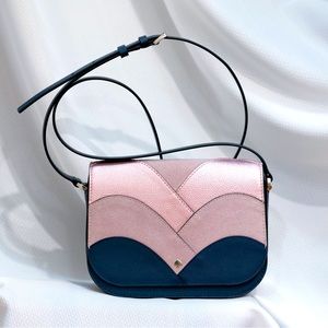 Kate Spade Nadine Patchwork Medium Flap Shoulder Bag